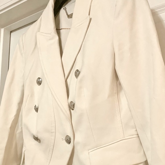 Silent Luxury Blazer, Ecru color, size 0 - Picture 10 of 13